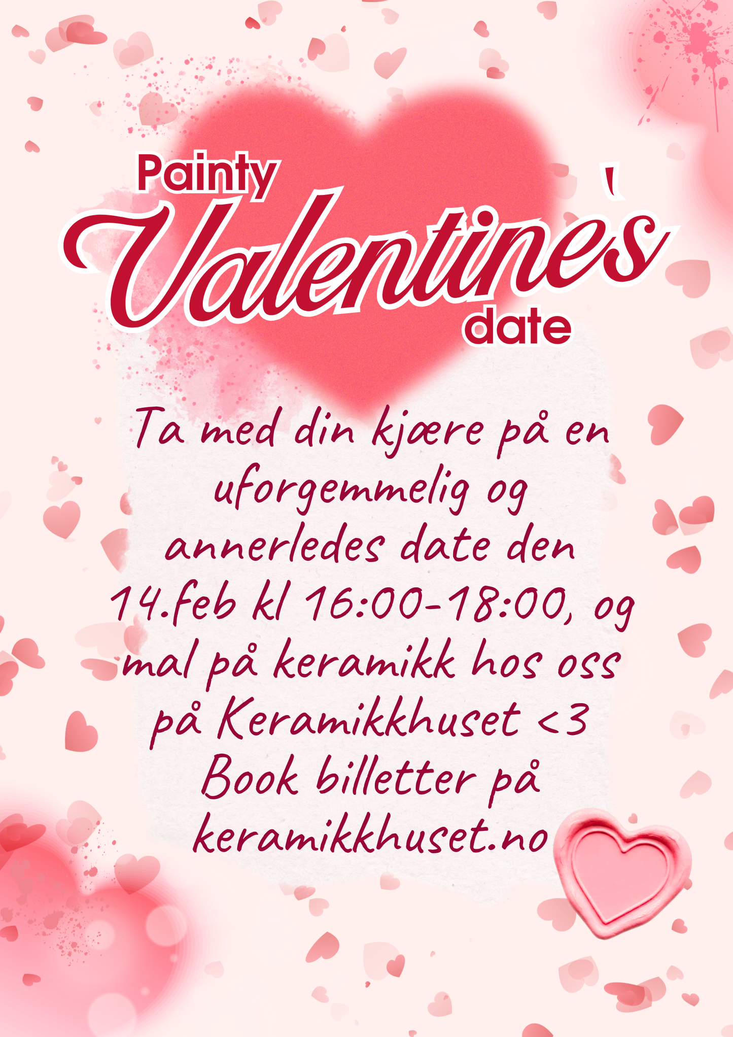 Paint Valentines date