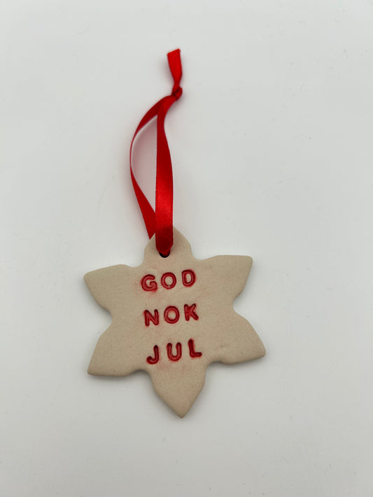 God nok jul - ornament
